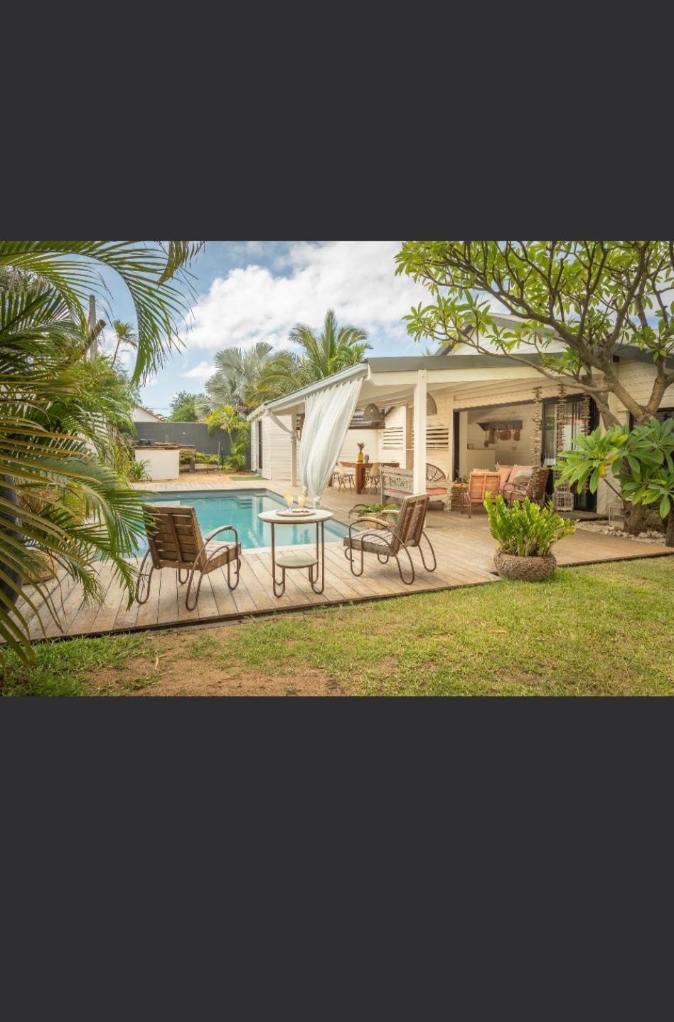 La Villa De L'Ermitage . 100 M Du Lagon Saint-Gilles Les Bains Zewnętrze zdjęcie